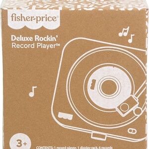 Fisher-Price Deluxe Rockin' Record Player - Tan